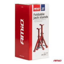Car jack stands, foldable workshop supports, 2 pcs. 2T AMIO-04185 Car jack stands, foldable workshop supports, 2 pcs. 2T AMIO-04185