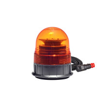 Lampa ostrzegawcza błyskowa kogut 39 LED magnes R65 R10 12V 24V W02m AMIO-02300