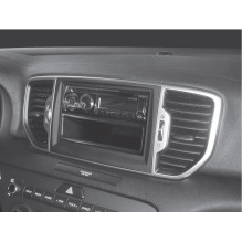 Ramka radiowa 2 DIN Kia Sportage (QL) 01.2016 - 06.2018 Ramka radiowa 2 DIN Kia Sportage (QL) 01.2016 - 06.2018