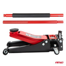Hydraulic low-profile jack, frog type, 3T, 3000kg, CE, 75/510mm, AMIO-04215 Hydraulic low-profile jack, frog type, 3T, 3000kg, CE, 75/510mm, AMIO-04215