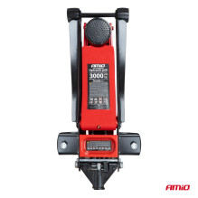 Hydraulic low-profile jack, frog type, 3T, 3000kg, CE, 75/510mm, AMIO-04215 Hydraulic low-profile jack, frog type, 3T, 3000kg, CE, 75/510mm, AMIO-04215