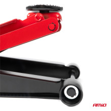 Hydraulic low-profile jack, frog type, 3T, 3000kg, CE, 75/510mm, AMIO-04215 Hydraulic low-profile jack, frog type, 3T, 3000kg, CE, 75/510mm, AMIO-04215