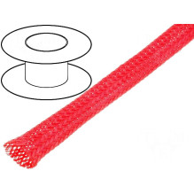 Oplot poliestrowy 12mm (11-17mm) czerwony