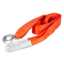 Tow rope, towing rope, tape, 7000 kg, 60 mm, 5 m, hook + eye, AMIO-03992