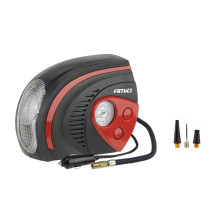 Kompresor samochodowy pompka 12V LED ACOMP-08 AMIO-02182