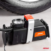 Kompresor samochodowy pompka 12V 230V ACOMP-02 AMIO-01134 Kompresor samochodowy pompka 12V 230V ACOMP-02 AMIO-01134