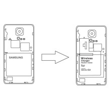 Inbay Moduł bezprzewodowego ładowania dla Samsung Galaxy S4