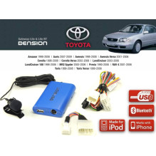 Cyfrowa zmieniarka Dension Bluetooth,USB,iPod,iPhone,AUX - Toyota, Lexus
