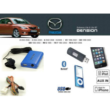 Cyfrowa zmieniarka Dension Bluetooth,USB,iPod,iPhone,AUX - Mazda 323,626,121,6,3,2