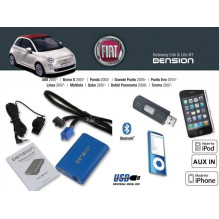 Cyfrowa zmieniarka Dension Bluetooth,USB,iPod,iPhone,AUX - Fiat,Alfa Romeo,Lancia