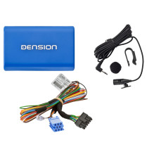 Cyfrowa zmieniarka Dension Bluetooth,USB,iPod,iPhone,AUX - Fiat Panda 2013 Basic Continental
