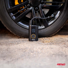 Belaidis automobilio kompresorius su LED ekranu 40W USB-C ACOMP-25 AMIO-04414