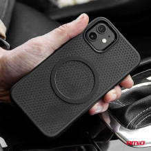 Uchwyt do samochodu na telefon z ładowarką indukcyjną do kratki My Mag 15W AMIO-03769 Uchwyt do samochodu na telefon z ładowarką indukcyjną do kratki My Mag 15W AMIO-03769