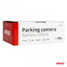 Kamera cofania parkowania HD-305 IR 12v 720p AMIO-03527 Kamera cofania parkowania HD-305 IR 12v 720p AMIO-03527