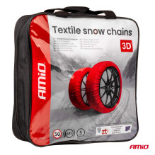 3D textile snow chains 2 pcs size XXL EN16662-1 Önorm V5121 AMIO-04511