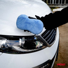 Microfiber car sponge 22x12x5.5cm AMIO-04725