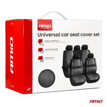 Universal car seat covers, front and rear, set SC23 AMIO-04623