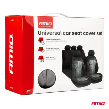 Universal car seat covers, front and rear, set SC22 AMIO-04622