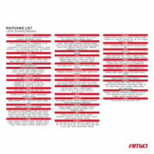 Universalūs automobilių sėdynių užvalkalai, priekiniai ir galiniai, komplektas SC18 AMIO-04618