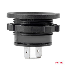 Dodatkowy woltomierz cyfrowy do zabudowy 12V 24V MOD-02 AMIO-02852 Dodatkowy woltomierz cyfrowy do zabudowy 12V 24V MOD-02 AMIO-02852