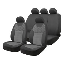 Universal car seat covers, front and rear, set SC15 AMIO-04615