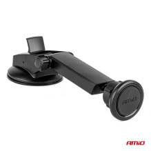 Uchwyt samochodowy magnetyczny do telefonu na szybę z przyssawką regulowany 360° AMIO-04145 Uchwyt samochodowy magnetyczny do telefonu na szybę z przyssawką regulowany 360° AMIO-04145