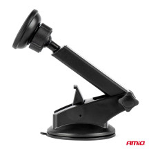 Uchwyt samochodowy magnetyczny do telefonu na szybę z przyssawką regulowany 360° AMIO-04145 Uchwyt samochodowy magnetyczny do telefonu na szybę z przyssawką regulowany 360° AMIO-04145