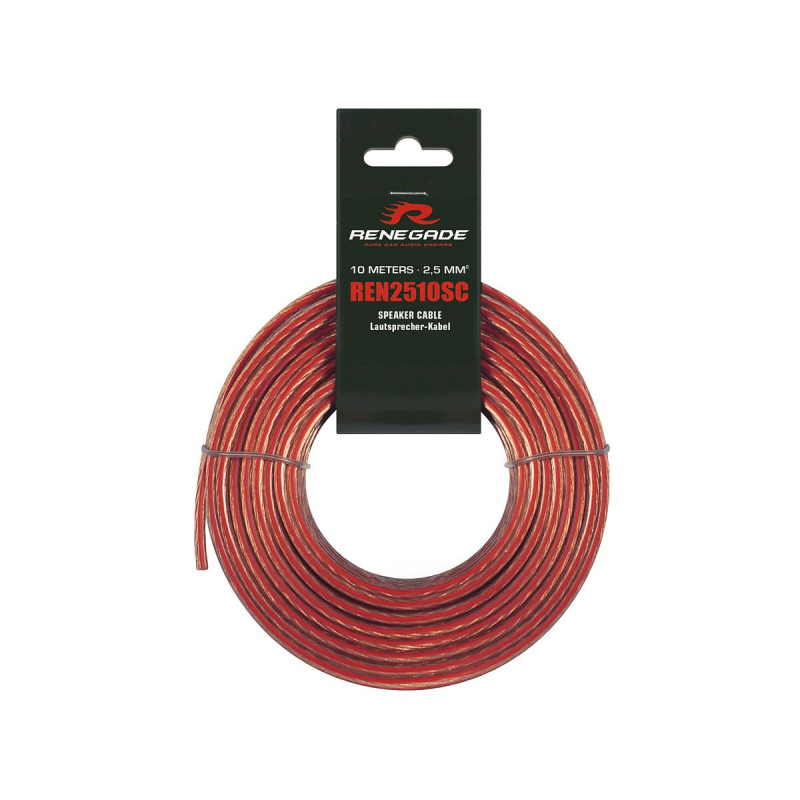Renegade REN2510SC - speaker cable, cross-section 2x2.5 mm2, length 10 m