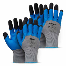 Foam coated polyester protective gloves 3/4 size 9 3131X 4pcs AMIO-04644 Foam coated polyester protective gloves 3/4 size 9 3131X 4pcs AMIO-04644
