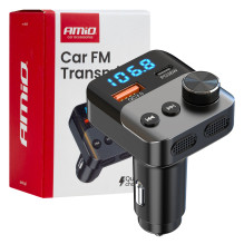 Car FM Transmitter 1×USB-A...