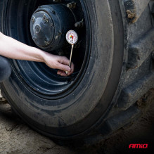 Pressure gauge for trucks TIR 15 bar PG-15 AMIO-01708 Pressure gauge for trucks TIR 15 bar PG-15 AMIO-01708