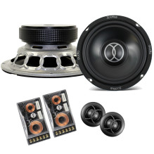 „Xcelsus Audio ULTRA XU6.2i“ – atskiri garsiakalbiai, vidutinių dažnių garsiakalbio skersmuo 165 mm, RMS galia 120 vatų
