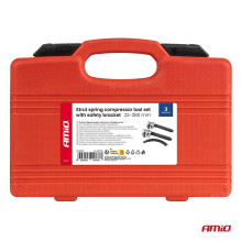 Suspension spring compressor kit with AMIO-04763 security