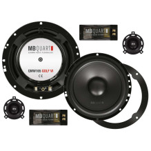 MB Quart QM165 GOLF VI - separate speakers, midbass diameter 165 mm, RMS power 100 Watt set for VW GOLF VI