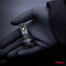 LED car bulbs F25 SILVER FULL CANBUS 62W H7 H18 12V 24V AMIO-04704