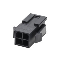 Set of MOLEX male + female connectors with contacts