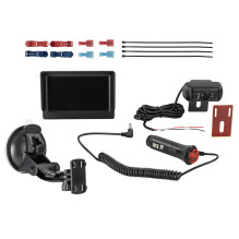 4.3" Rear View Monitor Camera Kit with Analog Video Transmitter