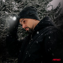 Rechargeable headlamp with motion sensor XPG+COB 1800mAh (BATT) AMIO-04667