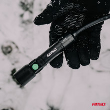 Įkraunamos kaklo apžiūros lempos 2xP50 1000mAh (BATT) AMIO-04671