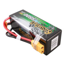 „Gens Ace G-Tech 5500mAh 4S1P 14.8V 60C“ kieto korpuso RC automobilio lipo akumuliatorius