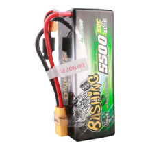 „Gens Ace G-Tech 5500mAh 4S1P 14.8V 60C“ kieto korpuso RC automobilio lipo akumuliatorius
