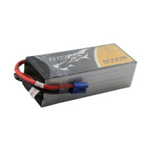 „Tattu“ 8000mAh 22,2 V 25C 6S1P lipo akumuliatorių blokas su EC5