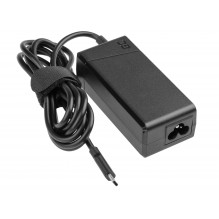 Įkroviklis / Kintamosios srovės adapteris / Maitinimo šaltinis Green Cell USB-C 45 W nešiojamiesiems kompiuteriams, plan...