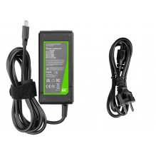Įkroviklis / Kintamosios srovės adapteris / Maitinimo šaltinis Green Cell USB-C 45 W nešiojamiesiems kompiuteriams, plan...