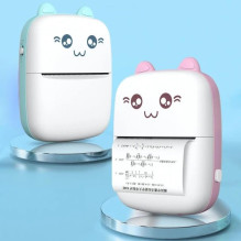 HURC9 Bluetooth Thermal Printer Mini Kitty with App - Pink