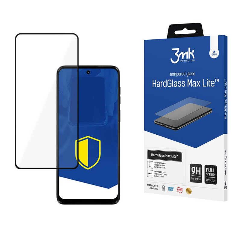 9H 3mk HardGlass Max Lite™ stiklas Motorola Moto G14 telefonui