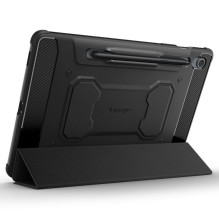 „Spigen Rugged Armor Pro“ dėklas, skirtas „Samsung Galaxy Tab S9 FE 10.9'' X510 / X516B“ - juodas