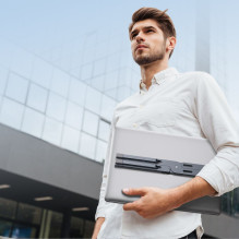 Tech-Protect ULS300 nešiojamojo kompiuterio stovas - pilkas