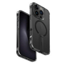 Uniq Eleva su Vertica stovu iPhone 16 Pro - juodas