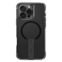 Uniq Eleva su Vertica stovu iPhone 16 Pro - juodas